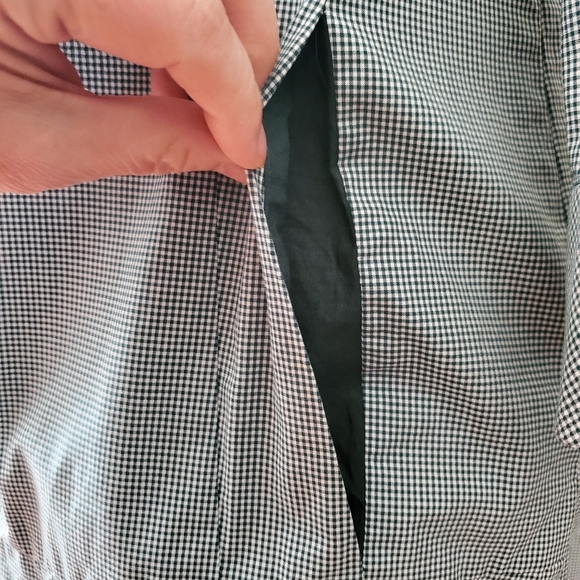 🆕Anne Klein Cotton Checkered pattern 3/4 sleeves Tunic Dresses - Picture 13 of 16